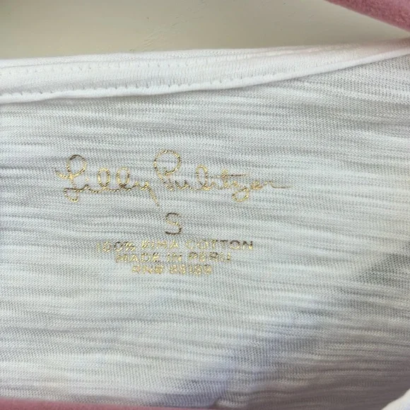 Lilly Pulitzer be the sunshine Etta tee small - Picture 3 of 3